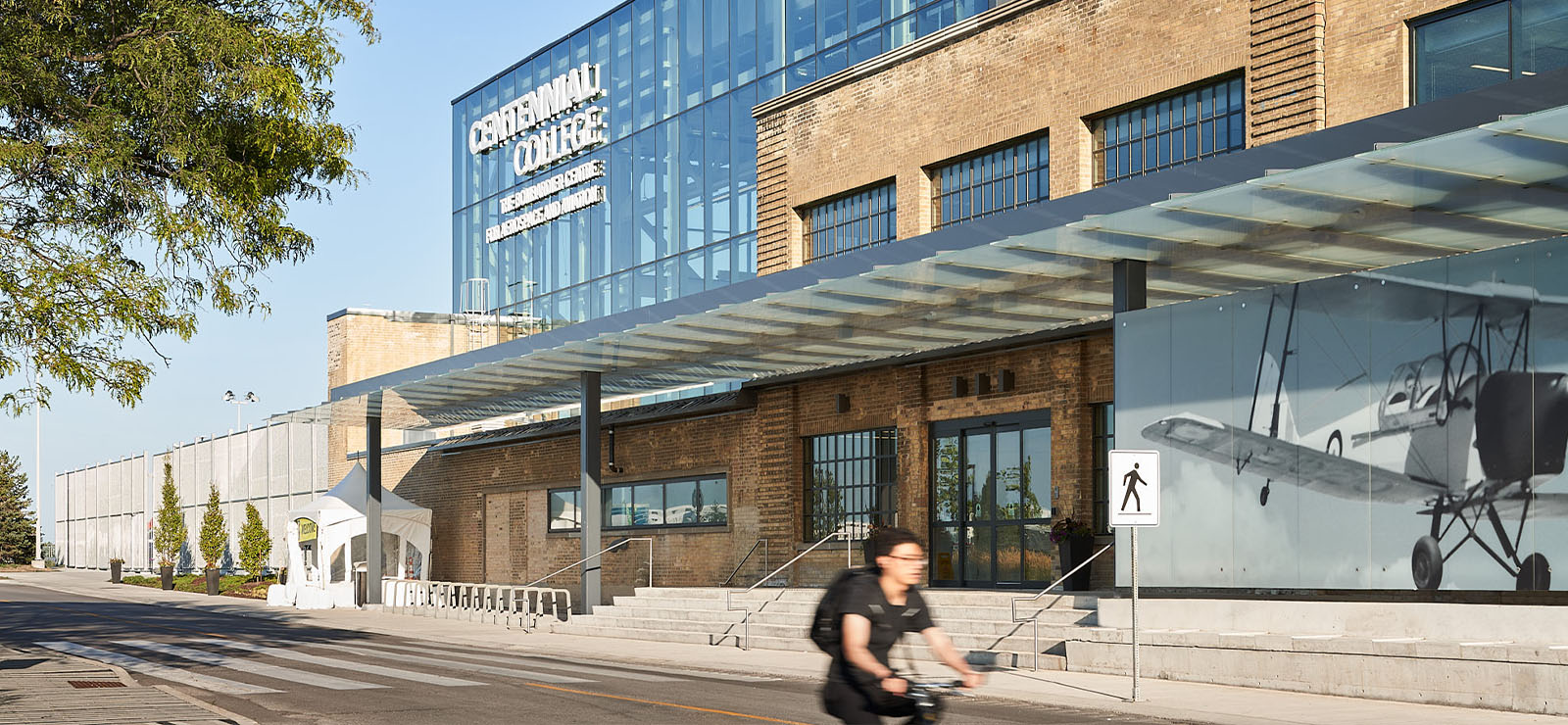 Bombardier Centre for Aerospace and Aviation at Downsview Campus, Centennial College, Toronto, Ontario