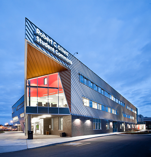 Woodroffe Campus Student Commons, Algonquin College, Ottawa, Ontario