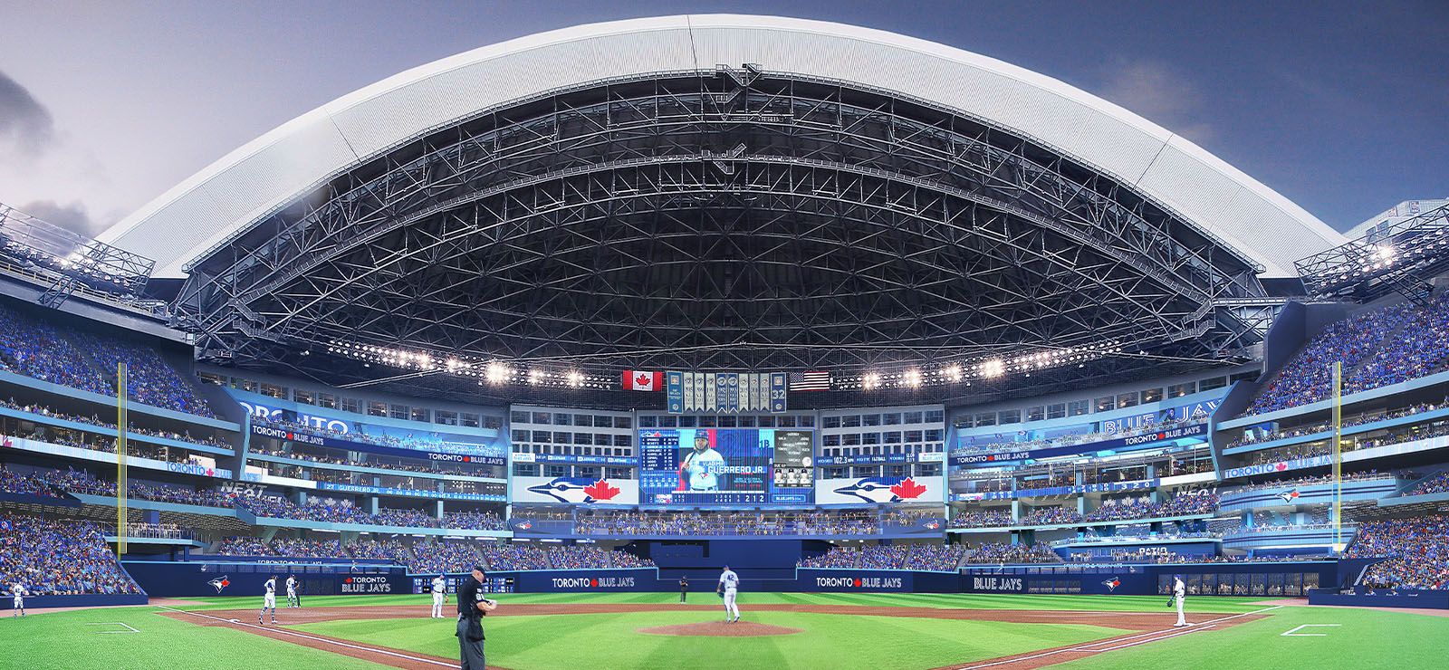 Rogers Centre Renovation Rendering, by Populous